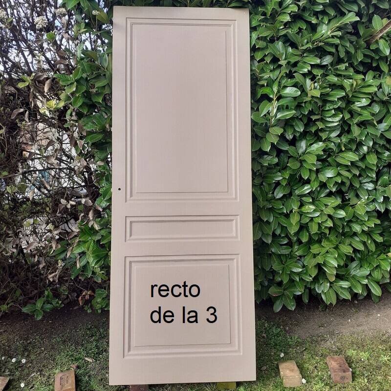 Set of 4 old solid wood interior doors