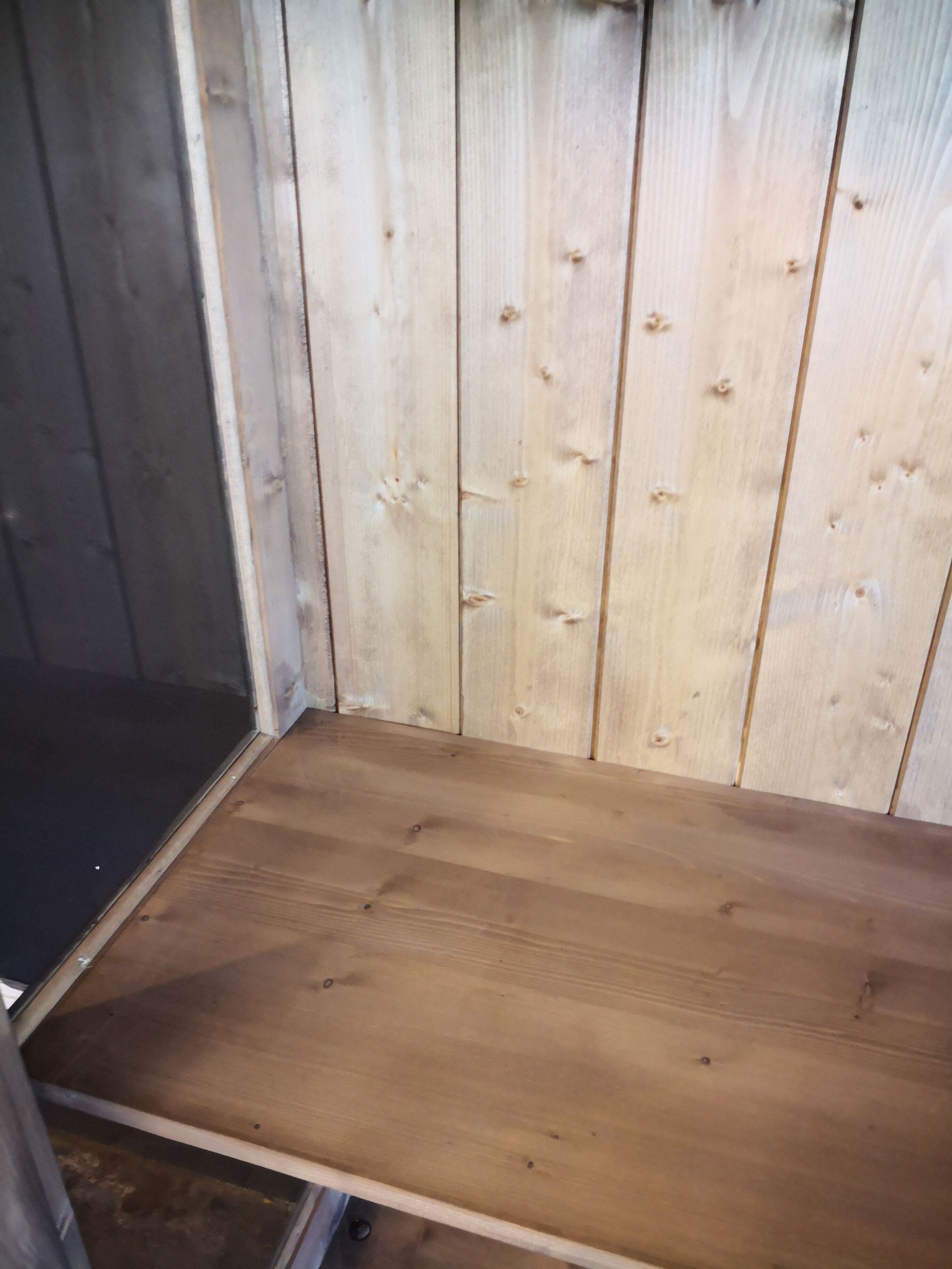 Large glazed Parisian wardrobe, showcase.