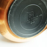 Pair of table lamps Orient copper finish Jo Hammerborg for Fog & Morup, Denmark, 1960s