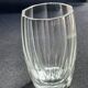 Liquor cabaret - Art Deco - Blown and cut crystal, mahogany or ebony macassar and stainless steel
