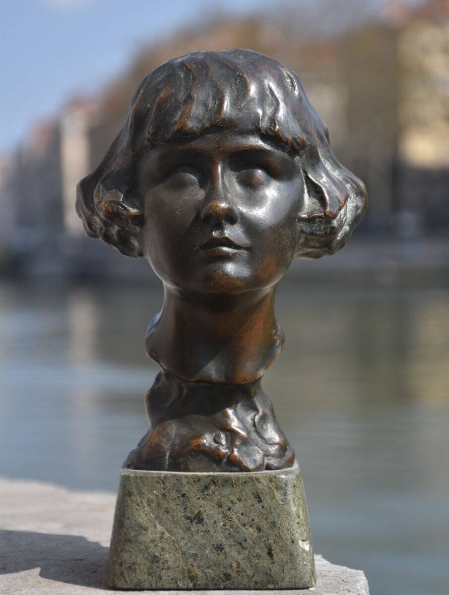 Suzy De Grauw, Tête de fille (1918)