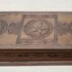 Vintage carved wooden box
