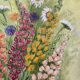 Still life with spring flowers, signed Jafé and dated on the back 1969