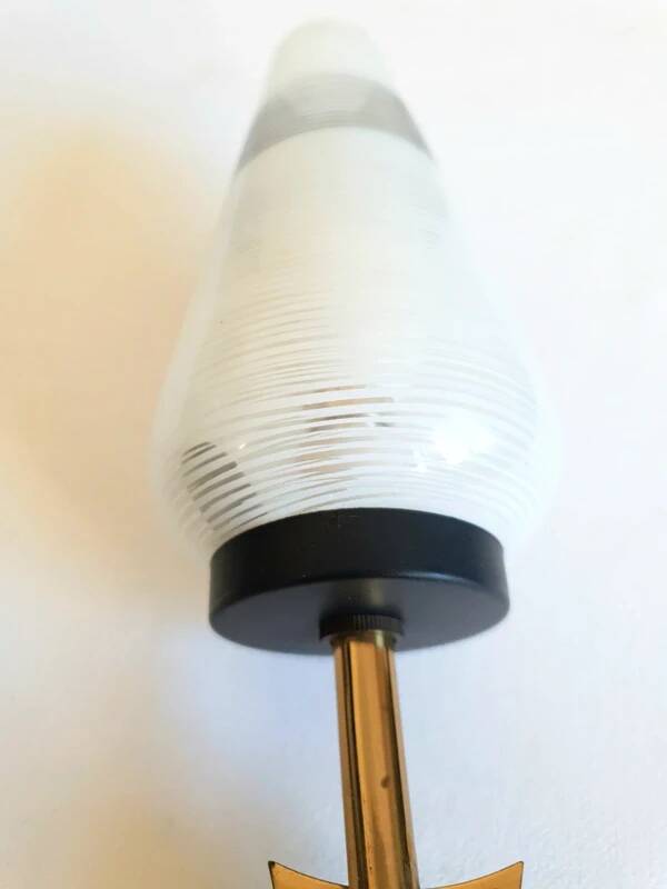 Applique murale tulipe vintage