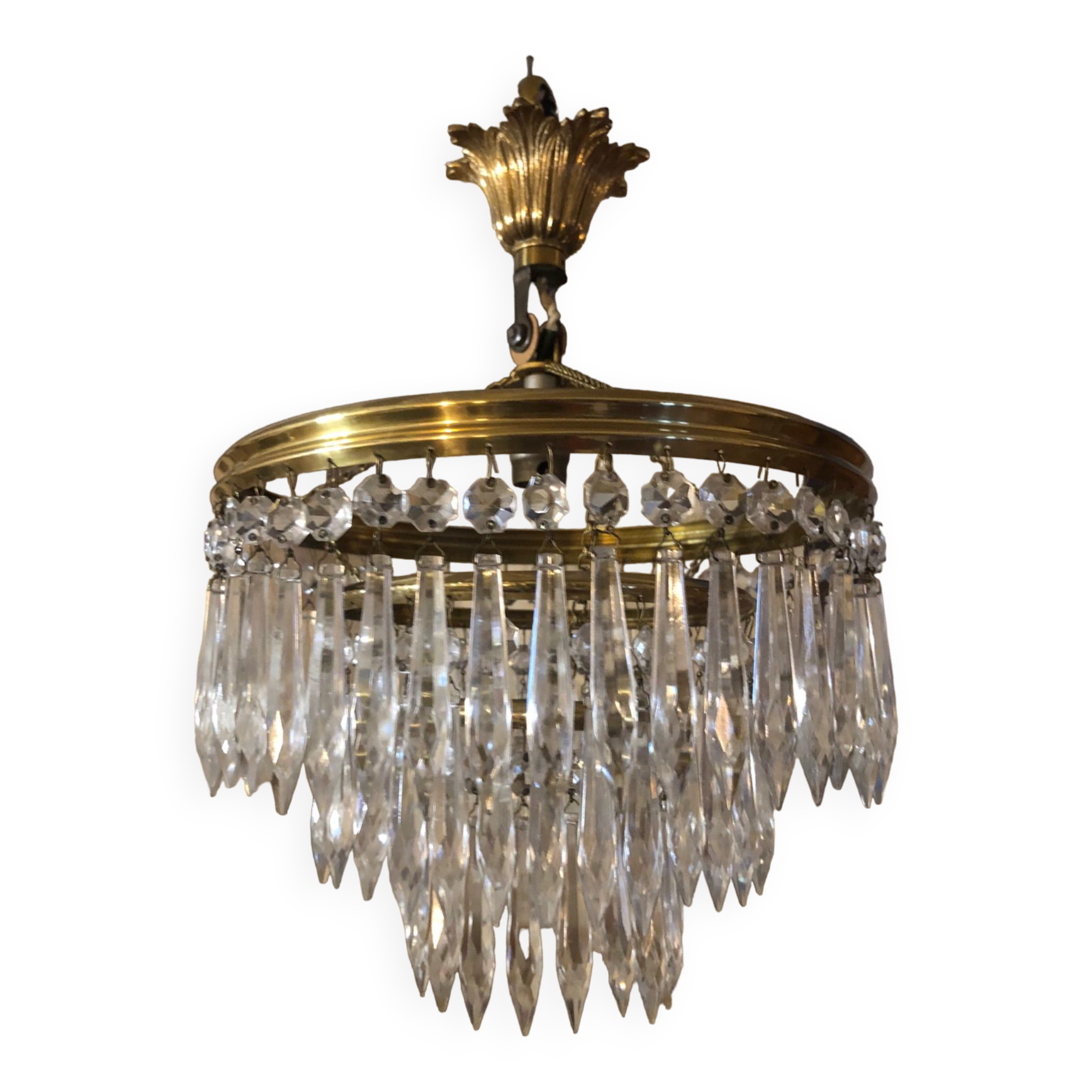 Chandelier water drops