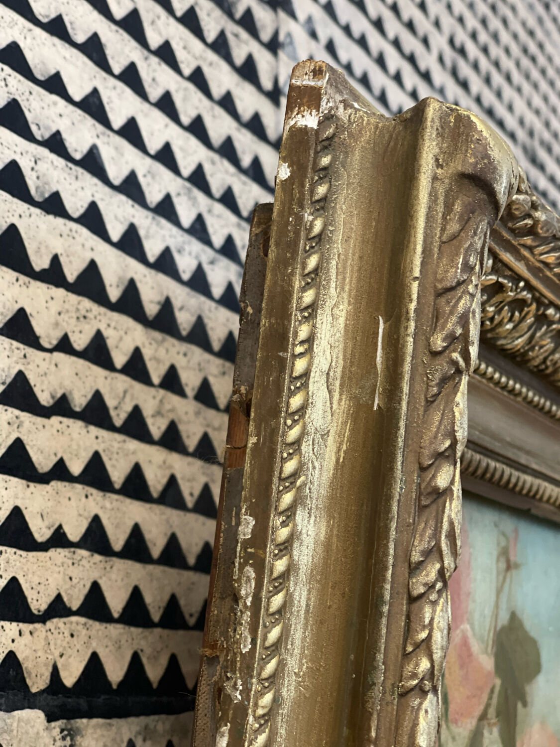 Old painting late eighteenth century