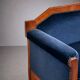 Sofa Art Déco École d'Amsterdam, années 1930