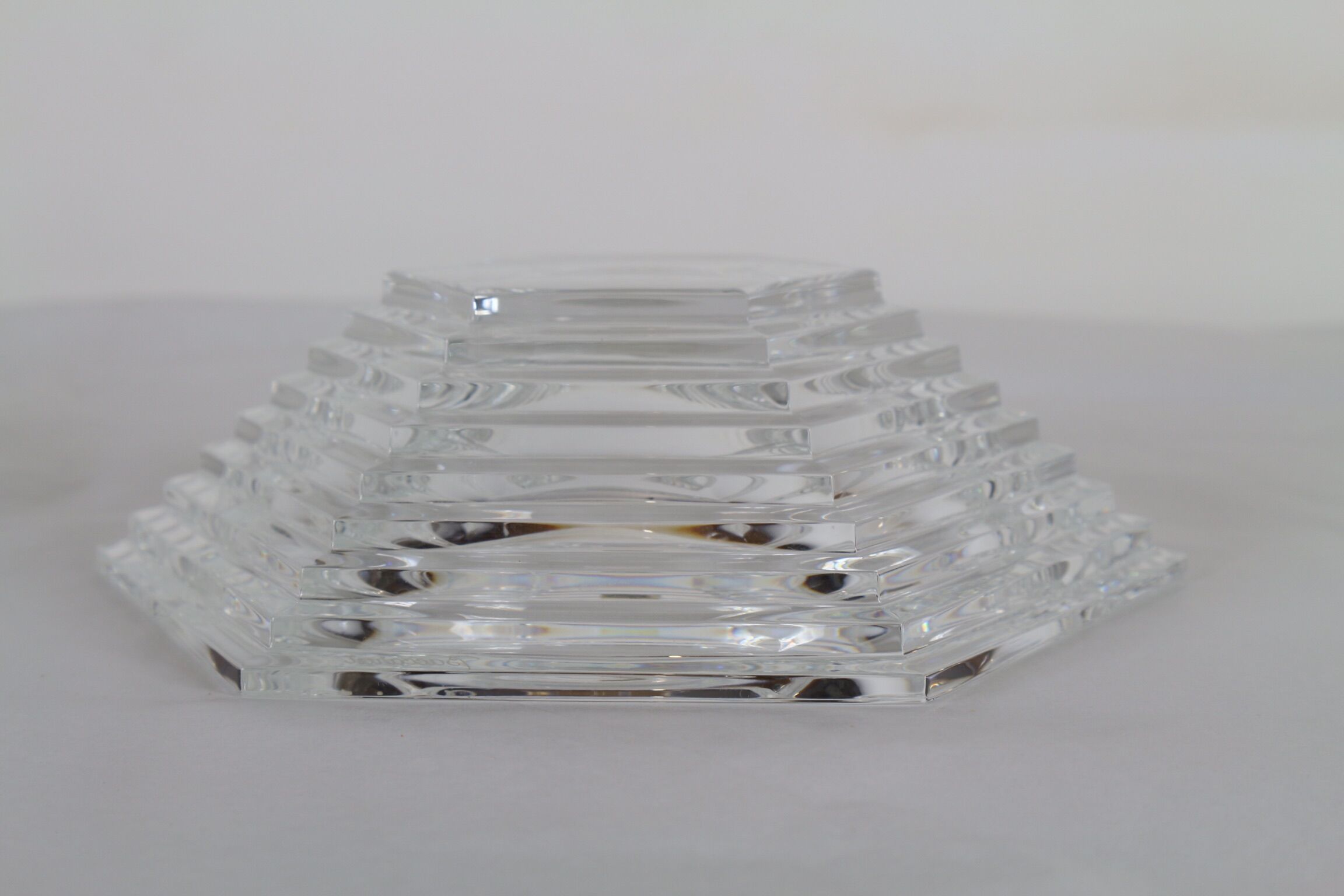 Hexagonal trinket bowl,