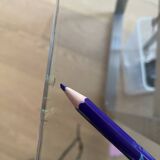 Bureau moderniste en inox de Paul Legeard pour Dom. 1970