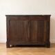Antique walnut secretary chest with marble top.