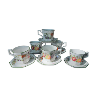 Tasses en porcelaine vintage