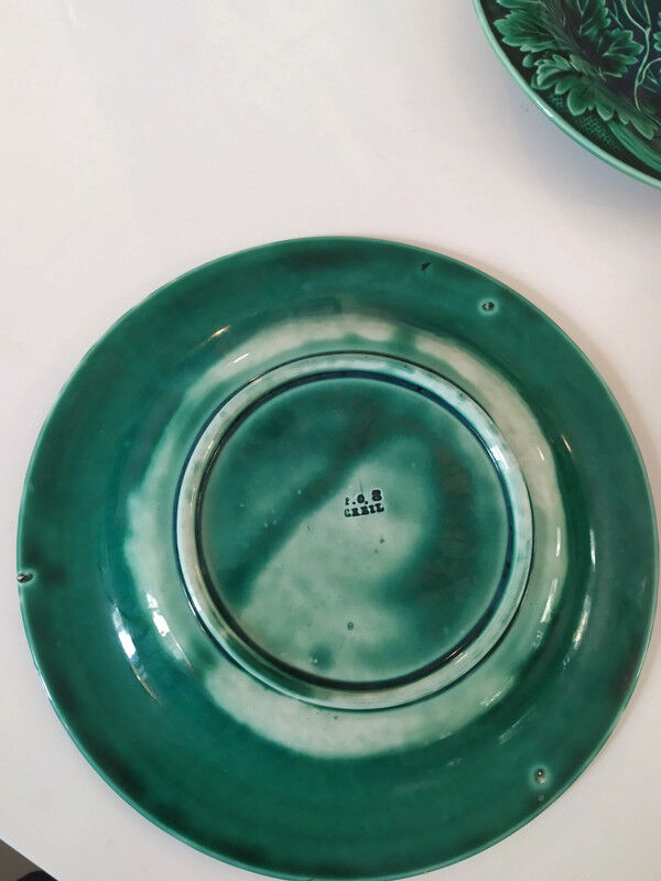 5 creil plates in slurry