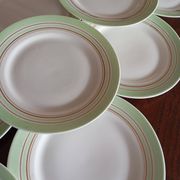 12 assiettes à dessert Descotte Reboisson & Barranger (D.R.B.) Limoges