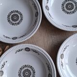Set of 6 Murielle Boch plates