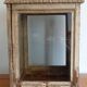 Vitrine XVIIIeme siecle a trois vantaux mobiles