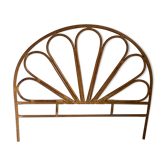 Rattan headboard
