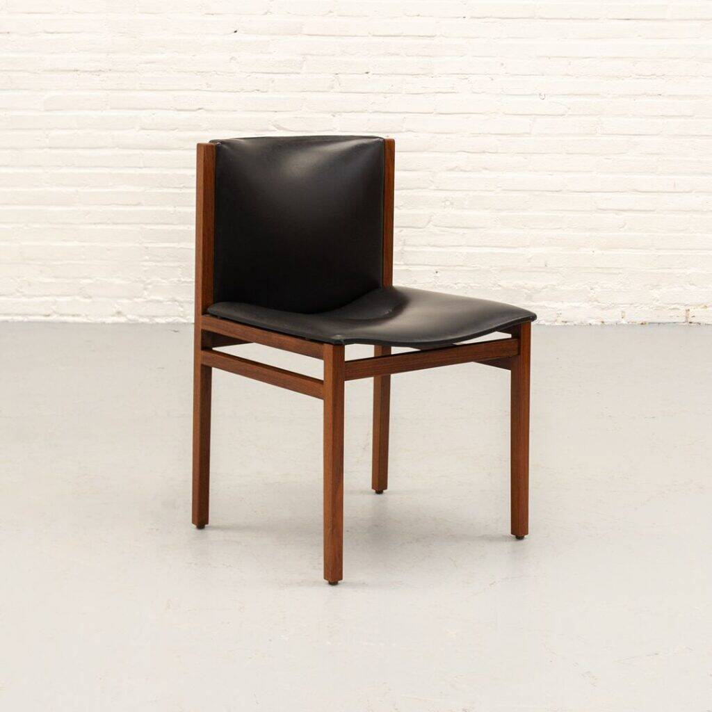Dining chair by Tito Agnoli for La Linea 1960s