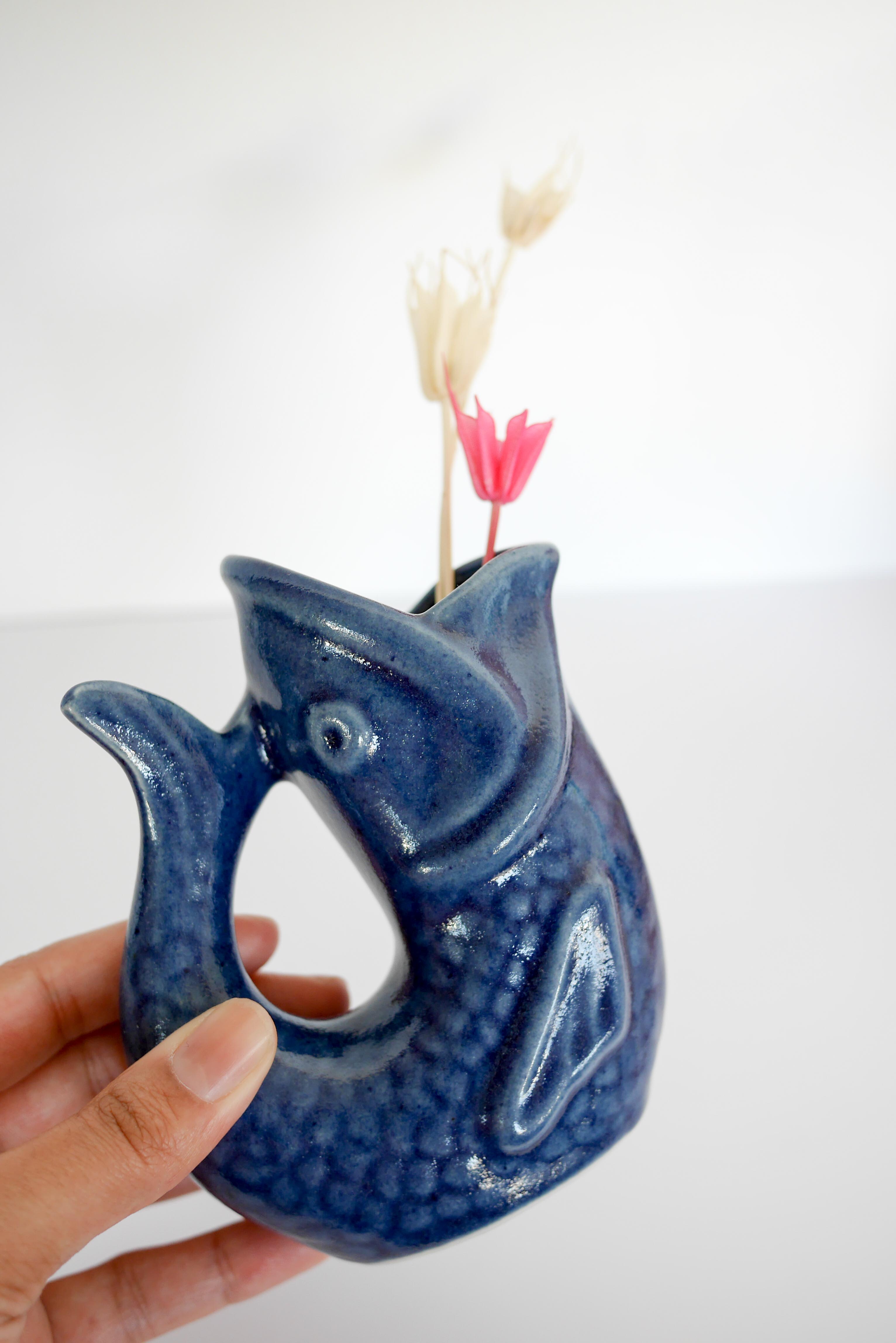 Small fish vase