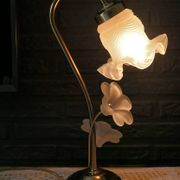 1980s swan neck table lamp
