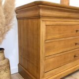 Commode style Louis Philippe en merisier massif