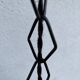 Industrial metal pendant light with mirror