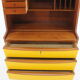 Danish teak writing cabinet 1960