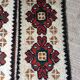 Pair of bohemian wool rugs from the 60s and 70s