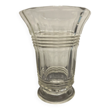 Vintage molded glass vase