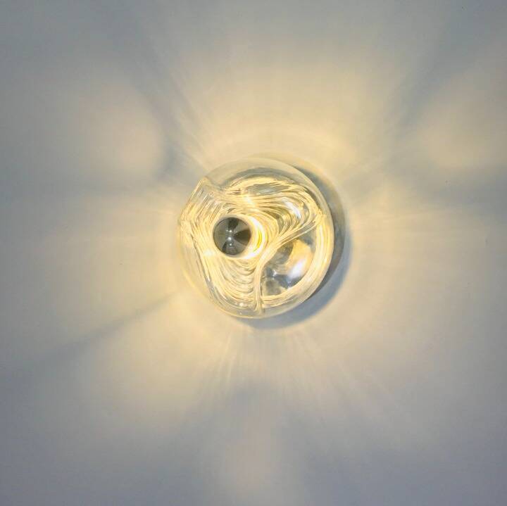Paire de lampes murales 'Wave' par Koch & Lowy pour Peill & Putzler, années 1970