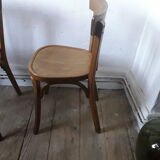 Pair of vintage Baumann bistro chairs