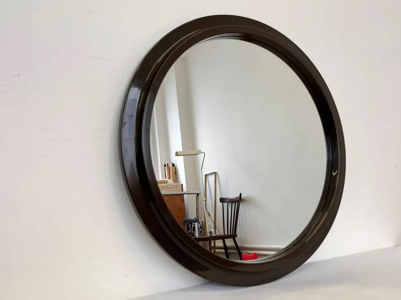 1970s Mid-century design plastic mirror Germany