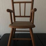 Wooden chair for dolls, early 20th century