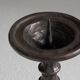 Brutalist chandelier handmade metal