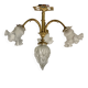 Fine gilded bronze lustre from the late 19th century.
