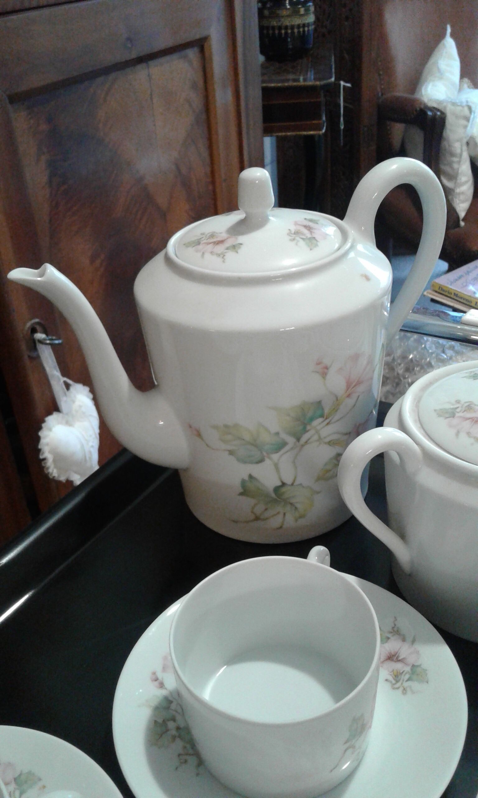 Porcelain coffee service Limoges