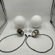 Suspensions boules opalines