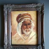 Emile Deckers portrait of an old man