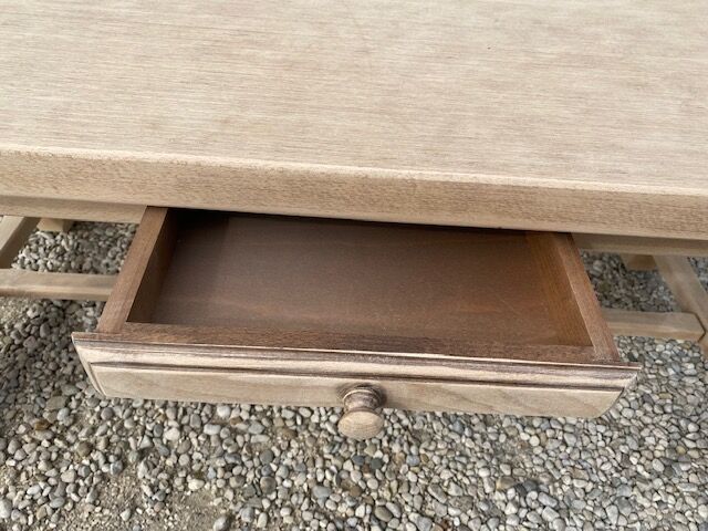 Sanded farmhouse table extensions 275 cm