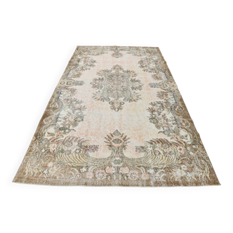 6x10 Classic Persian Vintage Rug, 179x303 Cm