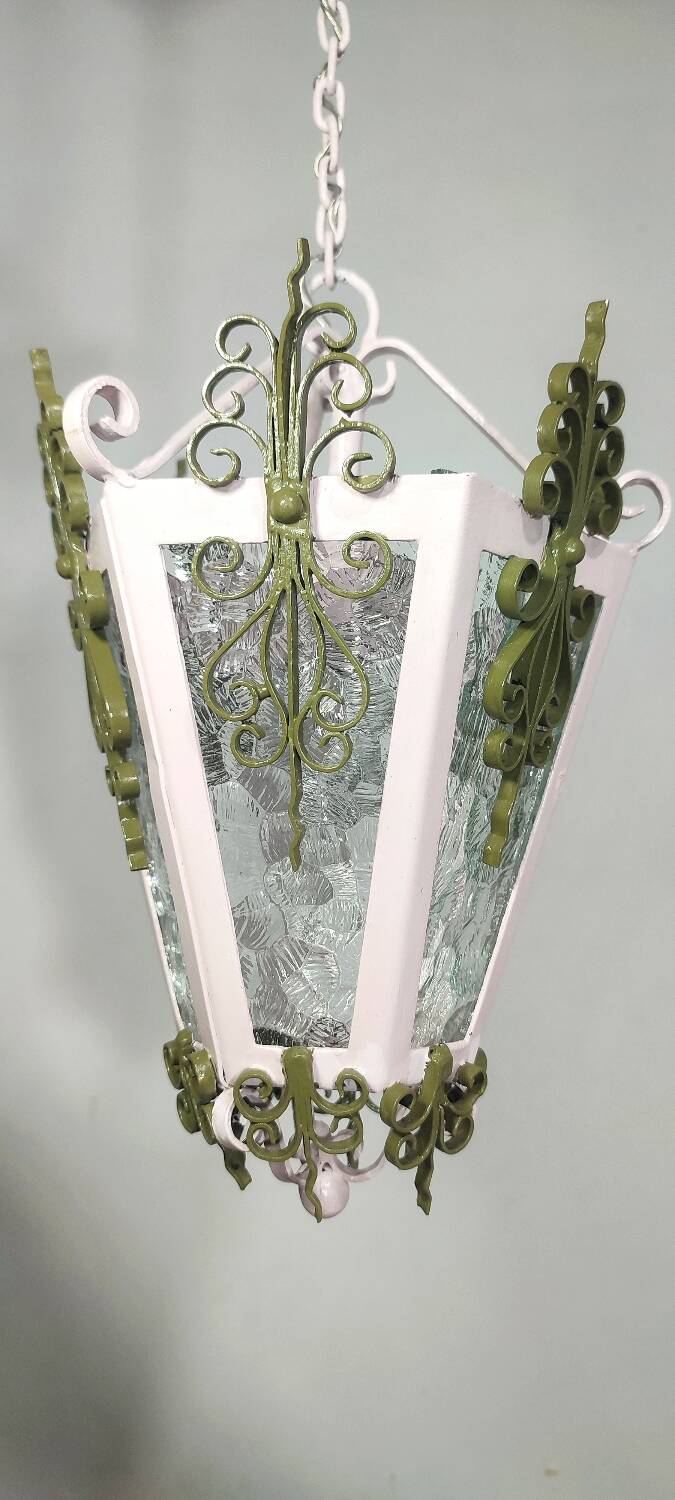 Plafonnier ou lanterne. Espagne, années 1980.