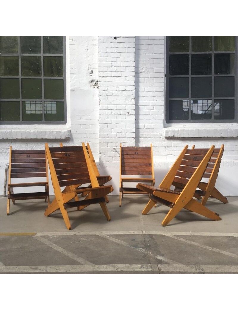 Czech garden chair 1960's