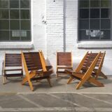 Czech garden chair 1960's