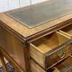 1930s Chippendale English desk in burr walnut
