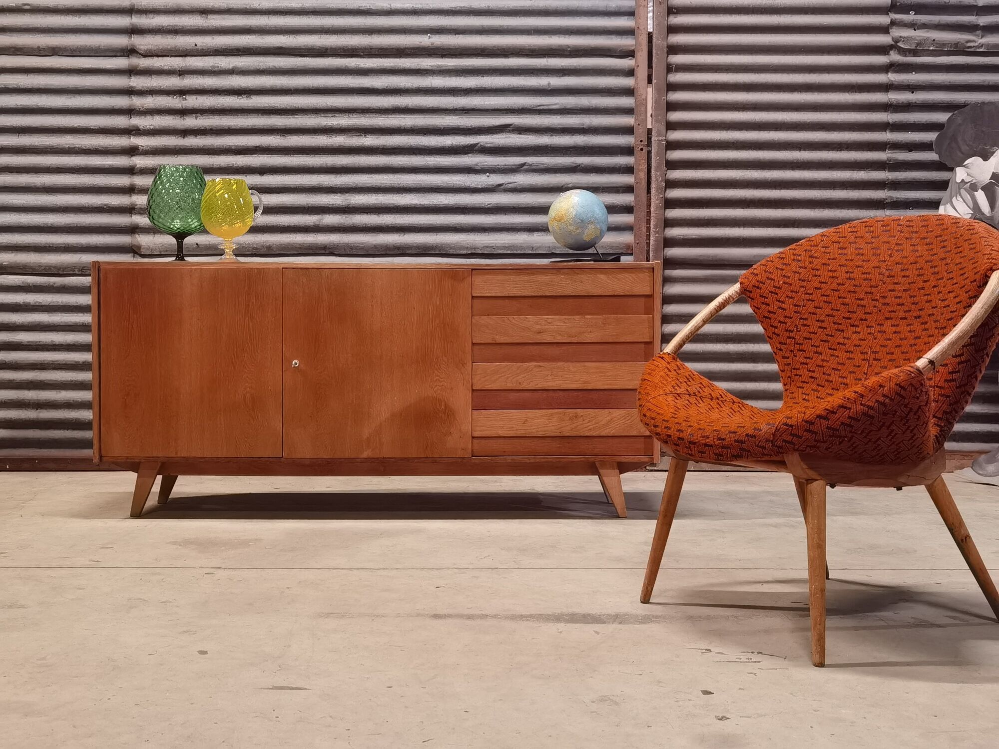 Enfilade U 460 by Jiri Jiroutek for Interier Praha 1960