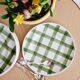 Set of 11 dessert plates and 1 Moulin des Loups dish