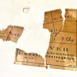 Large bevelled oval mirror 90x60 cm