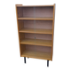 Bibus bibliothèque vitrée en placage de chêne clair H 134 cm