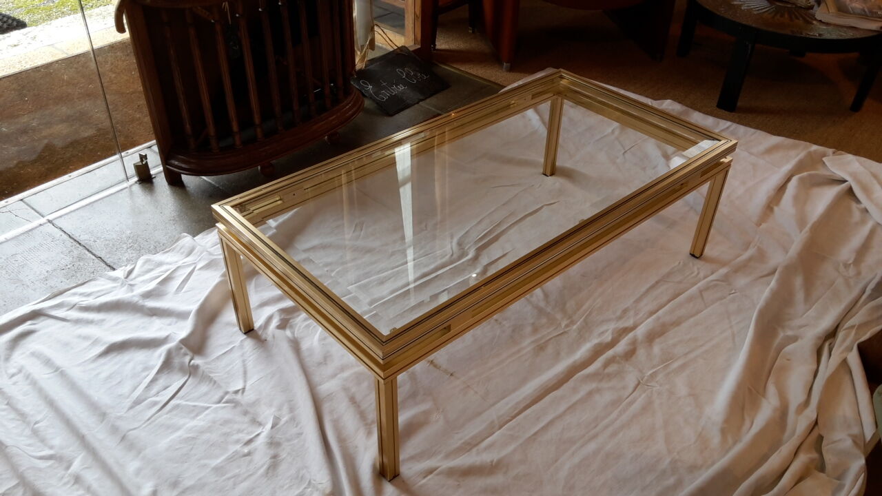 Coffee table design Pierre Vandel 70s