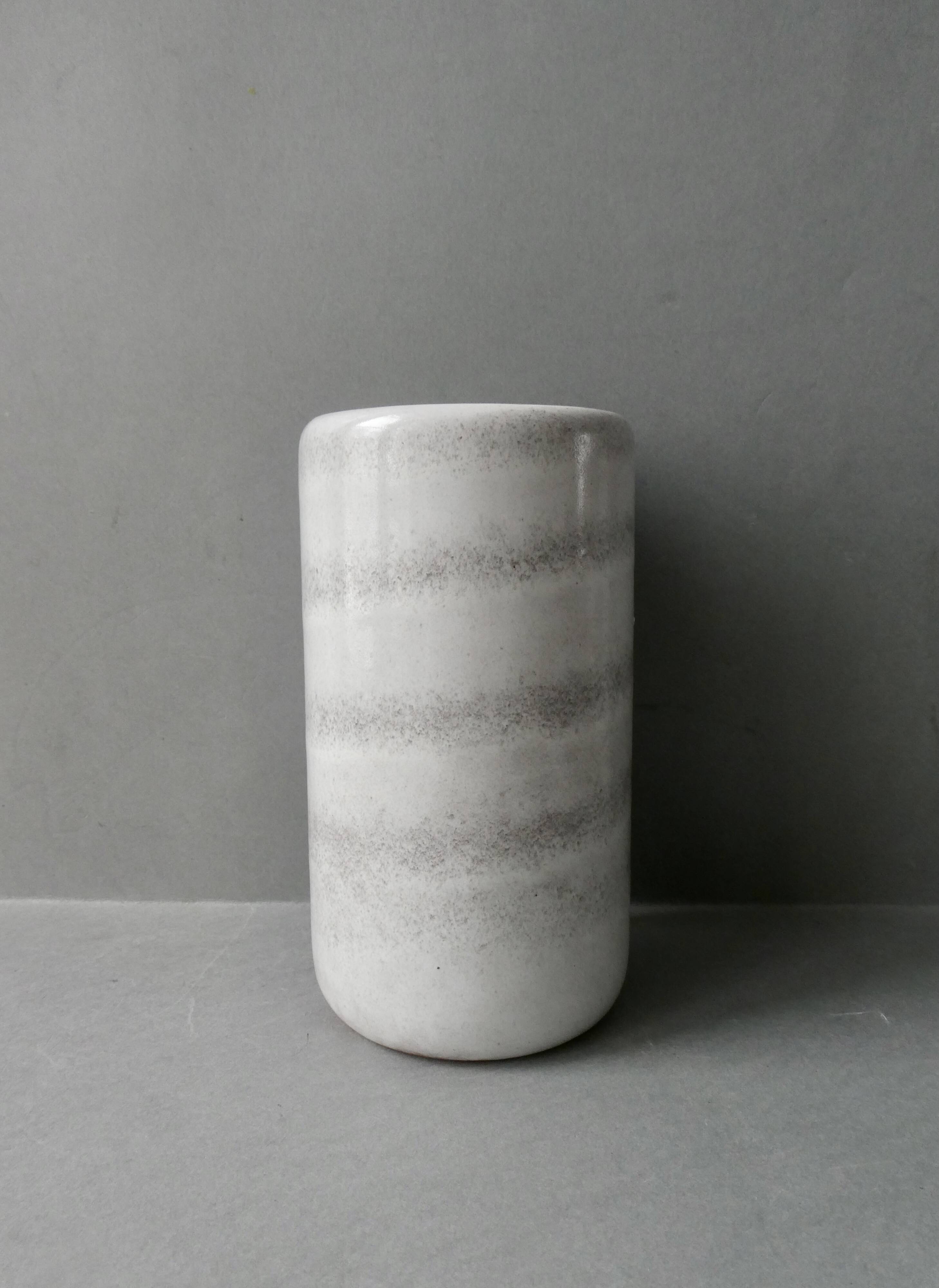 Scheurich West Germany marble effect decor vase