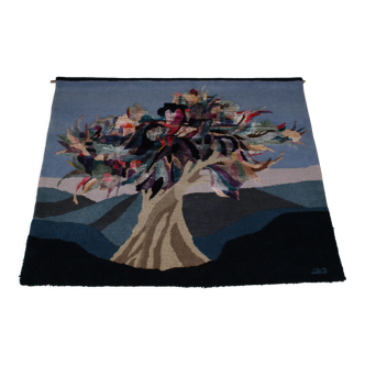 1970s “Hickory” Tapestry by Brigitte Doege for JAB, Germany